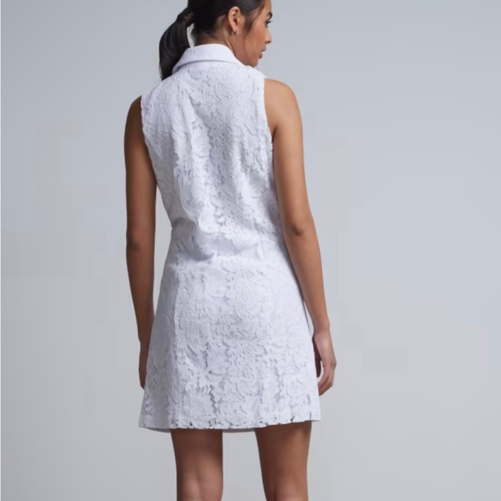 Sleeveless Lace Blazer Dress! - Picture 3 of 3